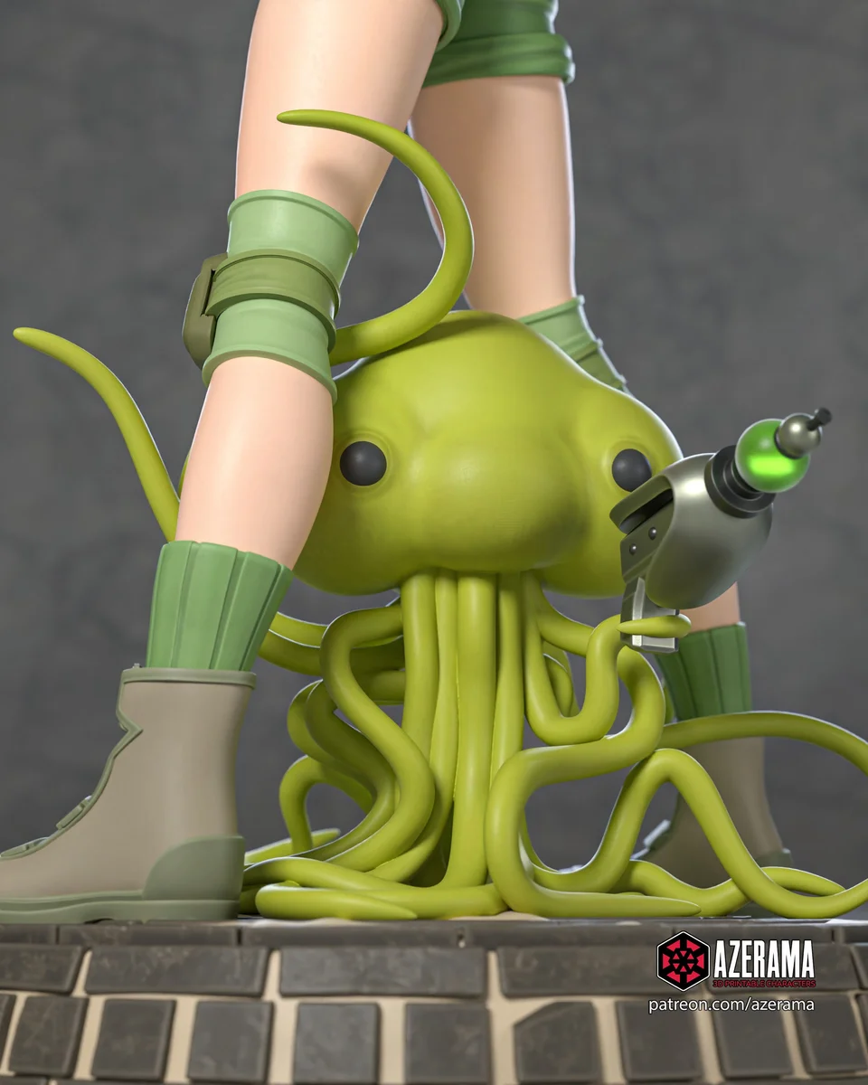 Eri | Fan Art | 3D Printed Resin Model Garage Kit | *Un-Painted* | Azerama 5