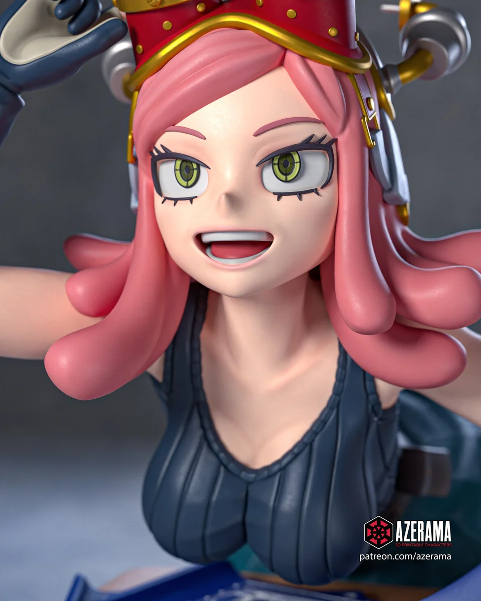 Mei Hatsume | Fan Art | 3D Printed Resin Model Garage Kit | *Un-Painted* | Azerama 4