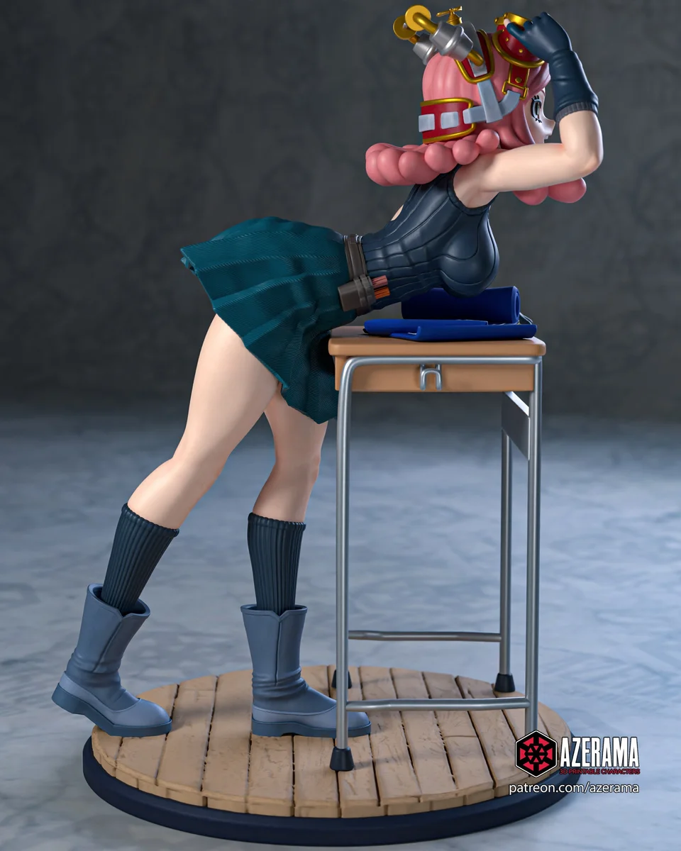 Mei Hatsume | Fan Art | 3D Printed Resin Model Garage Kit | *Un-Painted* | Azerama 5