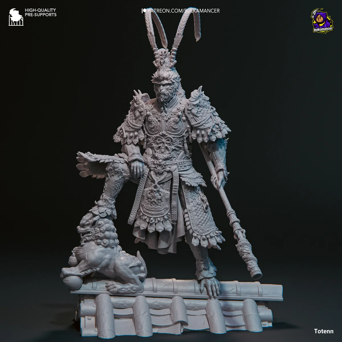 Destined One | Fan Art | 3D Printed Resin Model Garage Kit | *Un-Painted* | Bulkamancer 7