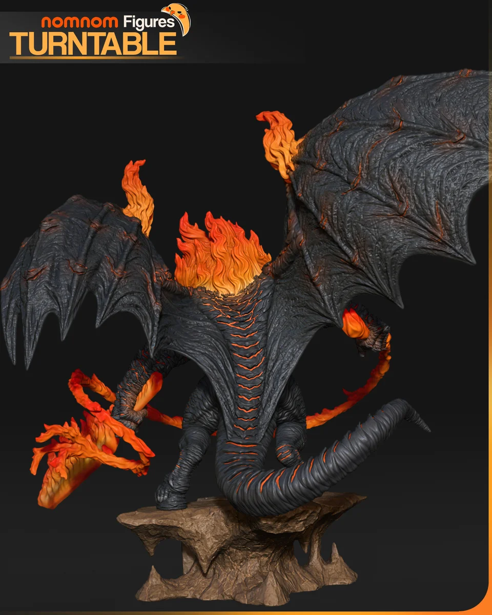 Balrog | Fan Art | 3D Printed Resin Model Garage Kit | *Un-Painted* | Nomnom 10