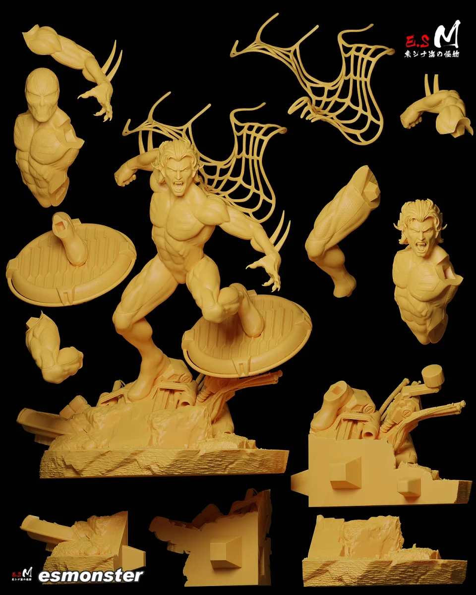 Miguel | Fan Art | 3D Printed Resin Model Garage Kit | *Un-Painted* | ES Monster 3