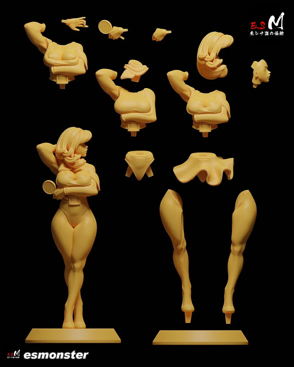 Daphne | Fan Art | 3D Printed Resin Model Garage Kit | *Un-Painted* | ES Monster 8