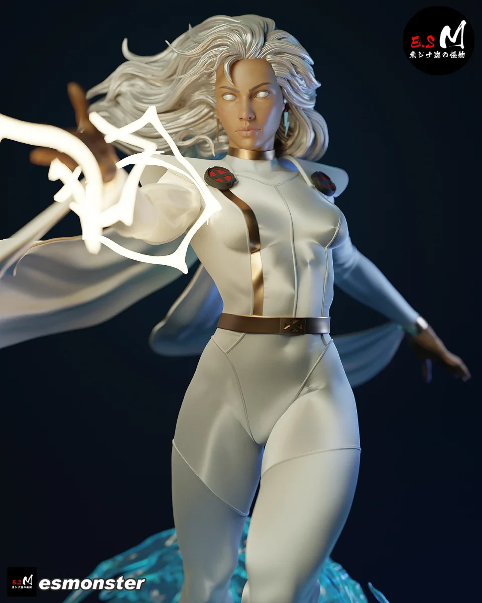 Storm | Fan Art | 3D Printed Resin Model Garage Kit | *Un-Painted* | ES Monster