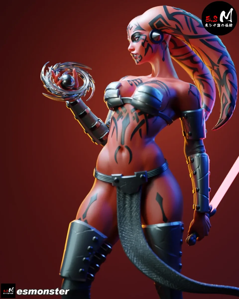 Darth Talon | Fan Art | 3D Printed Resin Model Garage Kit | *Un-Painted* | ES Monster