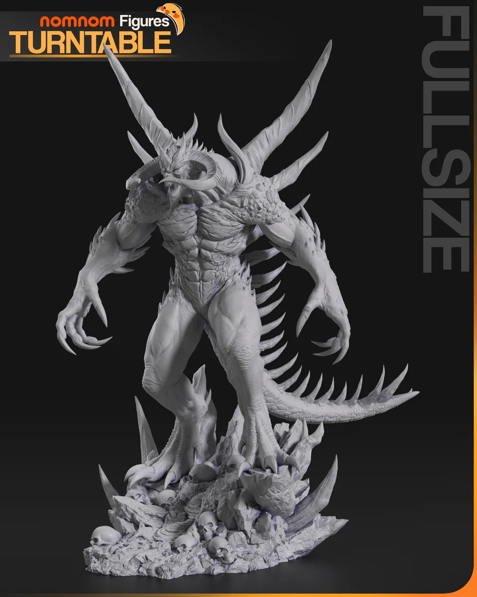 Dark Lord | Fan Art | 3D Printed Resin Model Garage Kit | *Un-Painted* | Nomnom 6