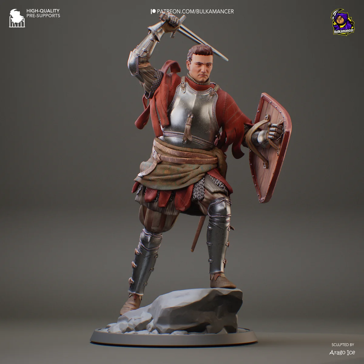 Henry of Skalitz | Fan Art | 3D Printed Resin Model Garage Kit | *Un-Painted* | Bulkamancer 3