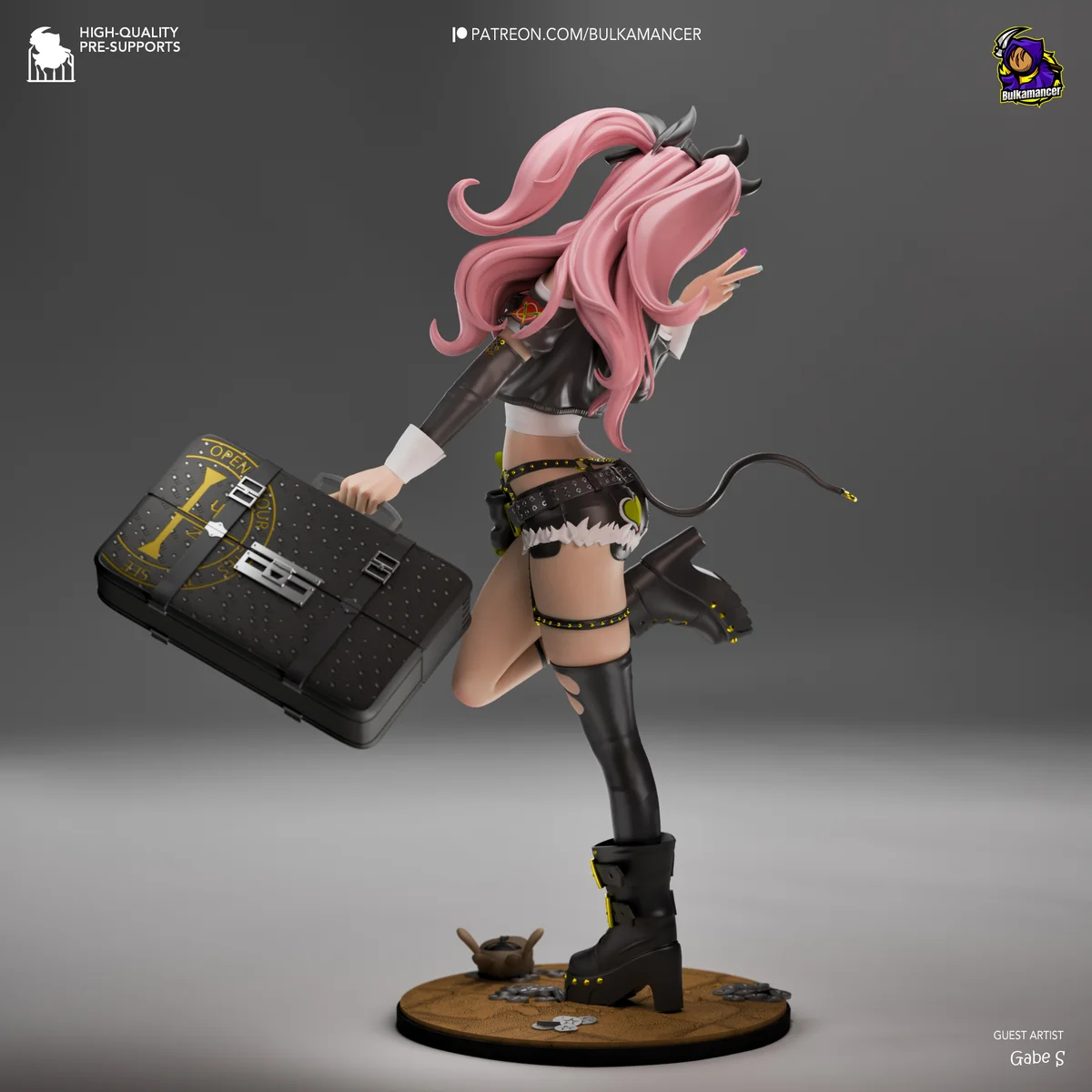 Nicole Demara | Fan Art | 3D Printed Resin Model Garage Kit | *Un-Painted* | Bulkamancer 3