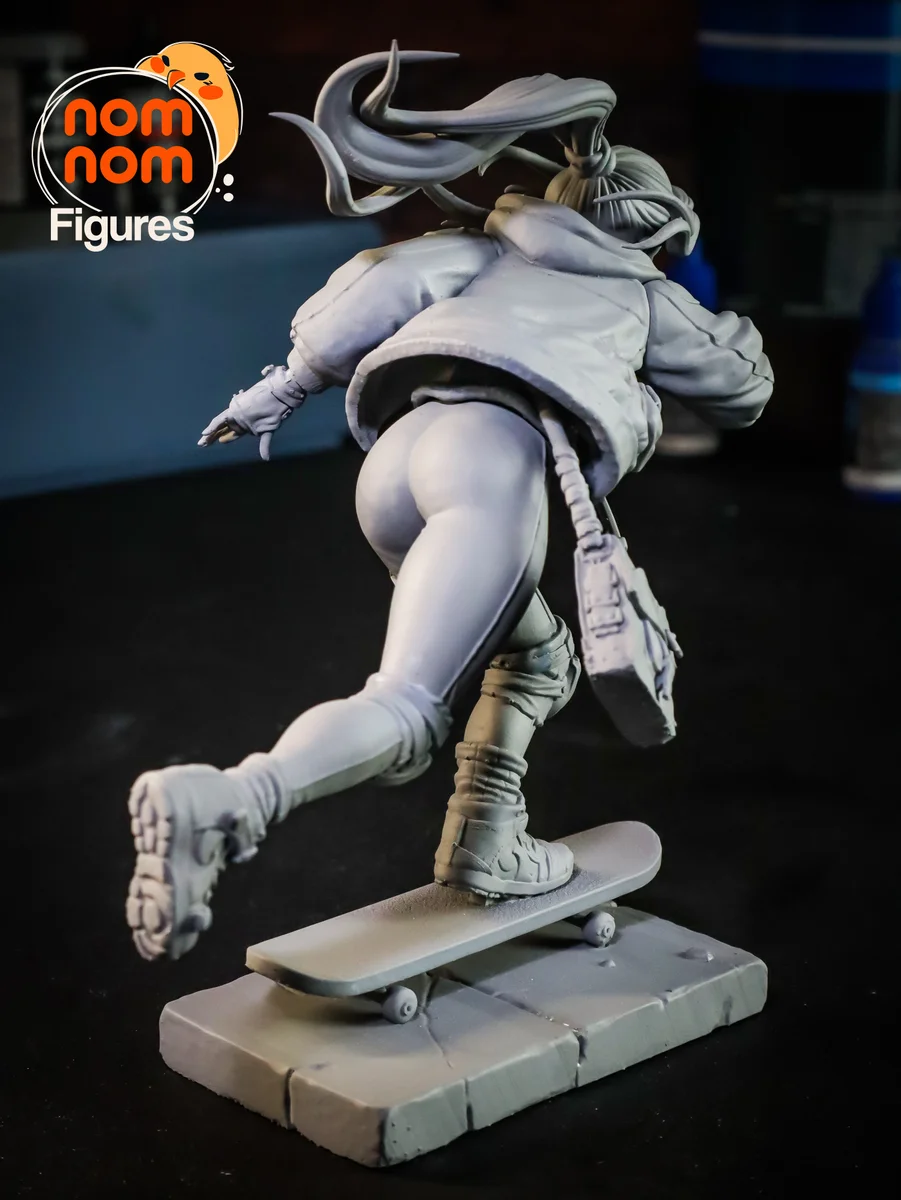 Slink - OC | Fan Art | 3D Printed Resin Model Garage Kit | *Un-Painted* | Nomnom 6
