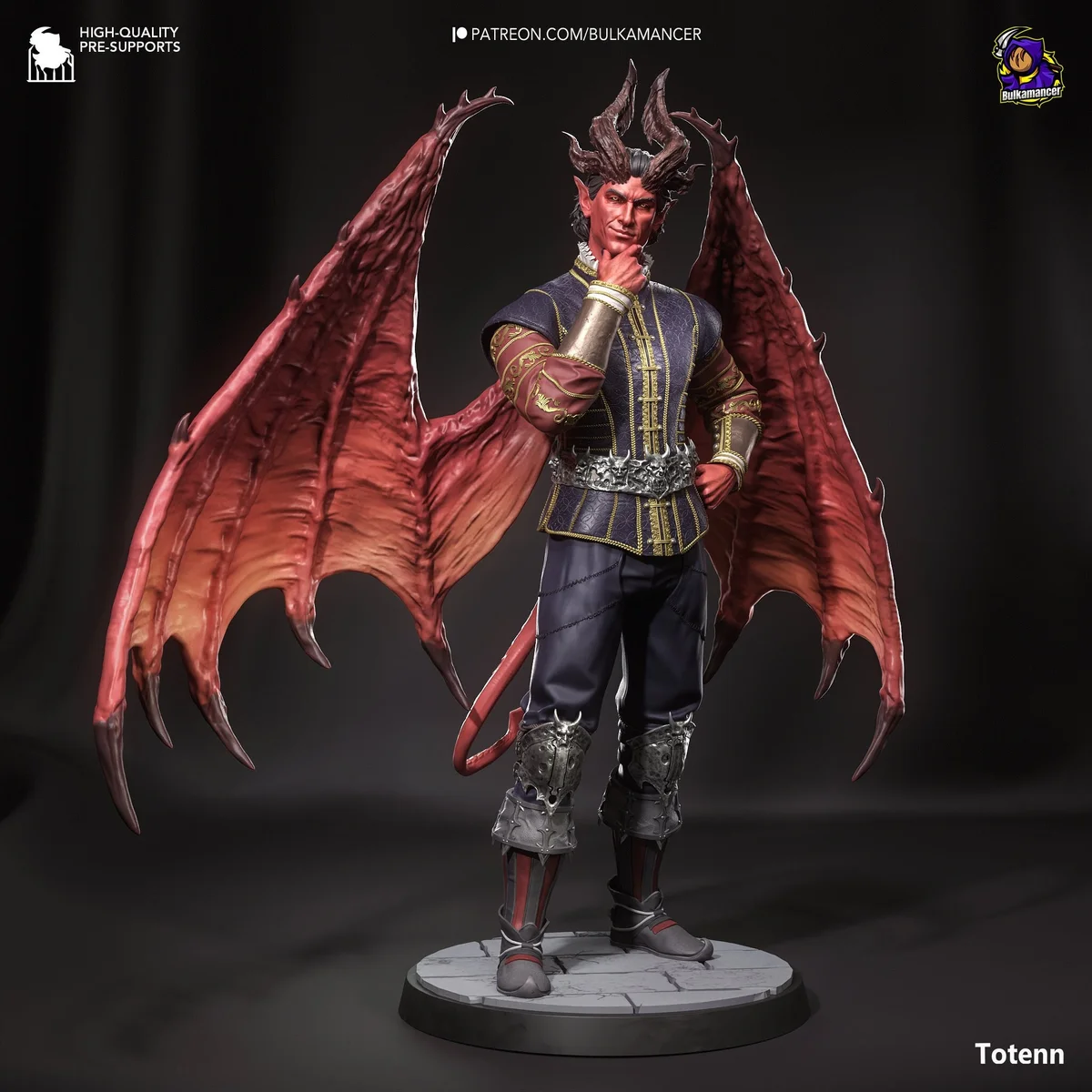 Fiend | Fan Art | 3D Printed Resin Model Garage Kit | *Un-Painted* | Bulkamancer