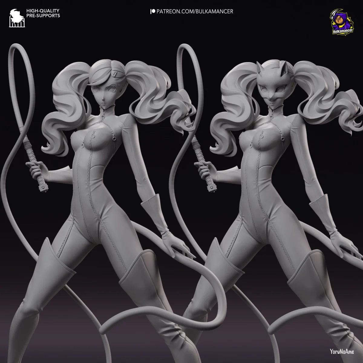 Ann Takamaki | Fan Art | 3D Printed Resin Model Garage Kit | *Un-Painted* | Bulkamancer 8