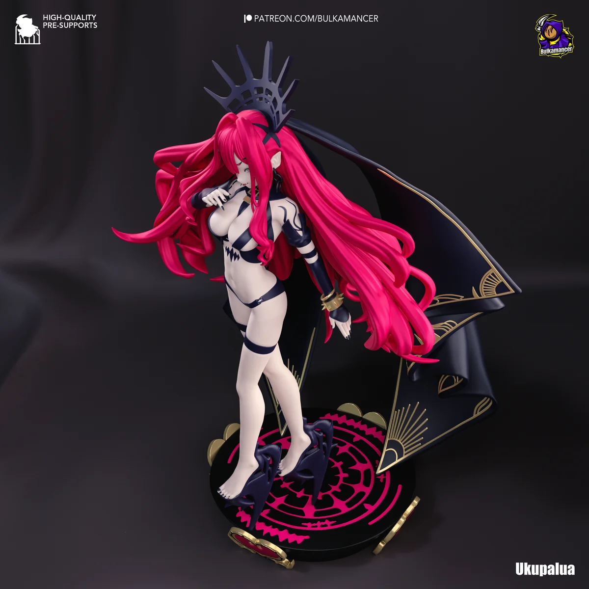 Baobhan Sith | Fan Art | 3D Printed Resin Model Garage Kit | *Un-Painted* | Bulkamancer 3