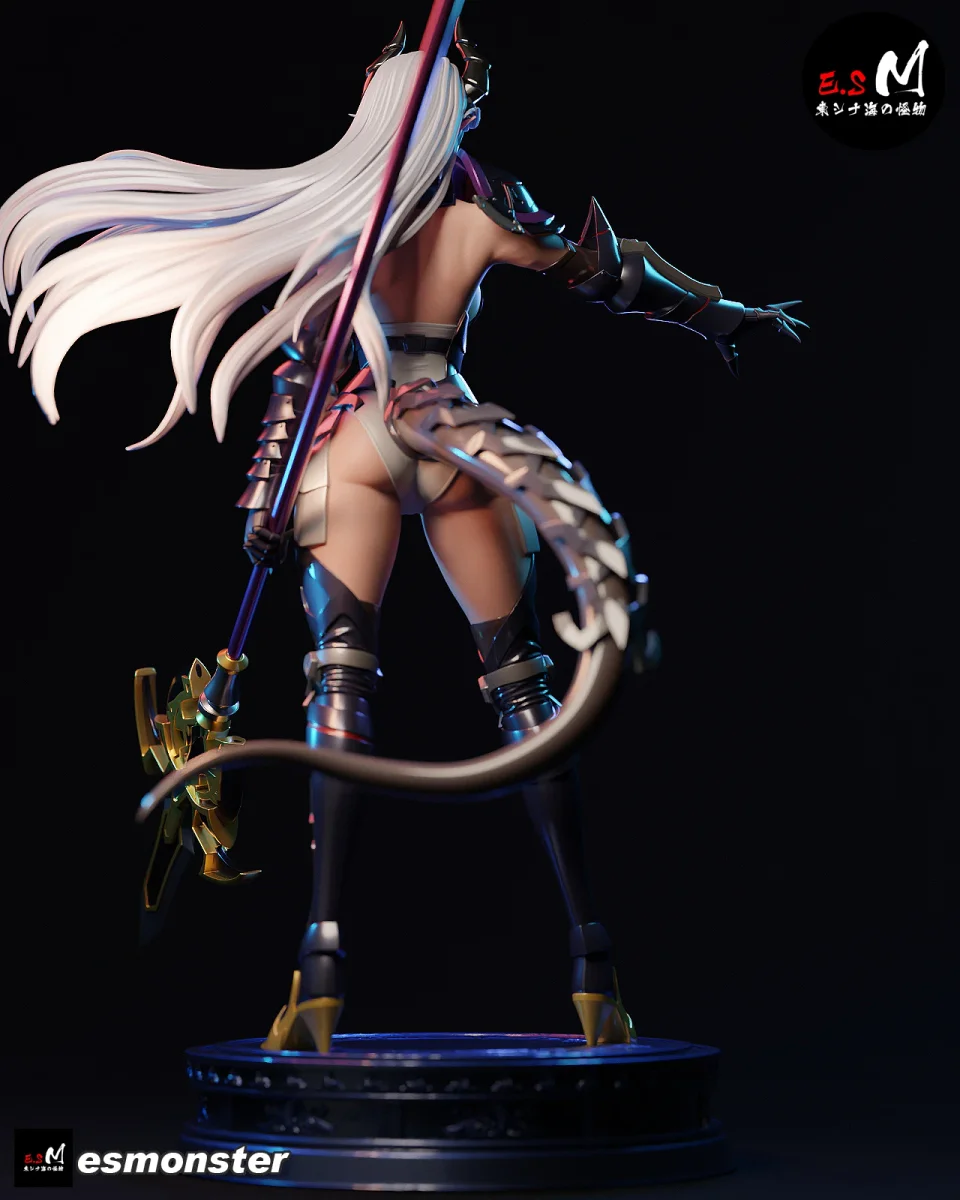 Luna | Fan Art | 3D Printed Resin Model Garage Kit | *Un-Painted* | ES Monster 4