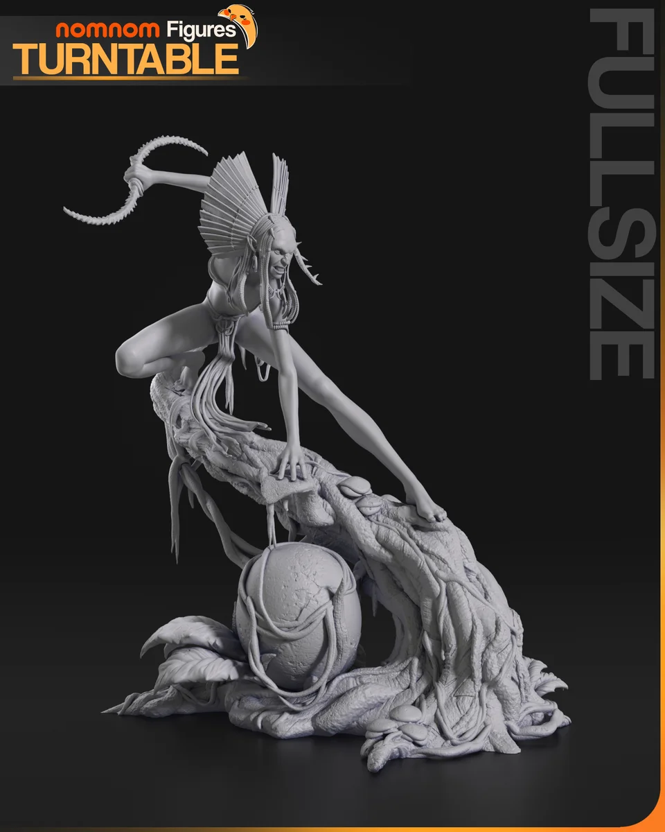 Varang | Fan Art | 3D Printed Resin Model Garage Kit | *Un-Painted* | Nomnom 9