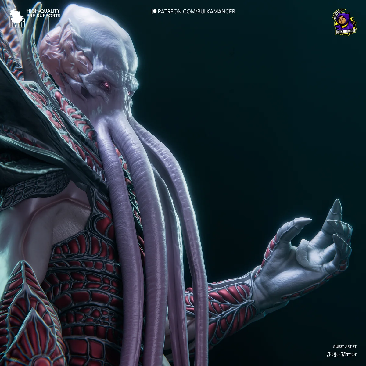 The Emperor | Fan Art | 3D Printed Resin Model Garage Kit | *Un-Painted* | Bulkamancer 4