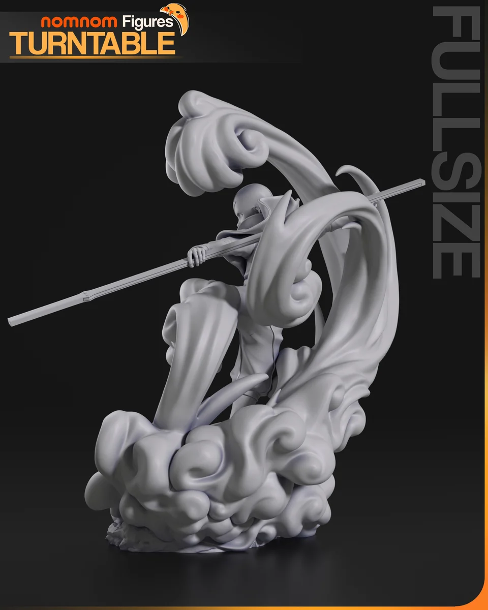 Aang | Fan Art | 3D Printed Resin Model Garage Kit | *Un-Painted* | Nomnom 6