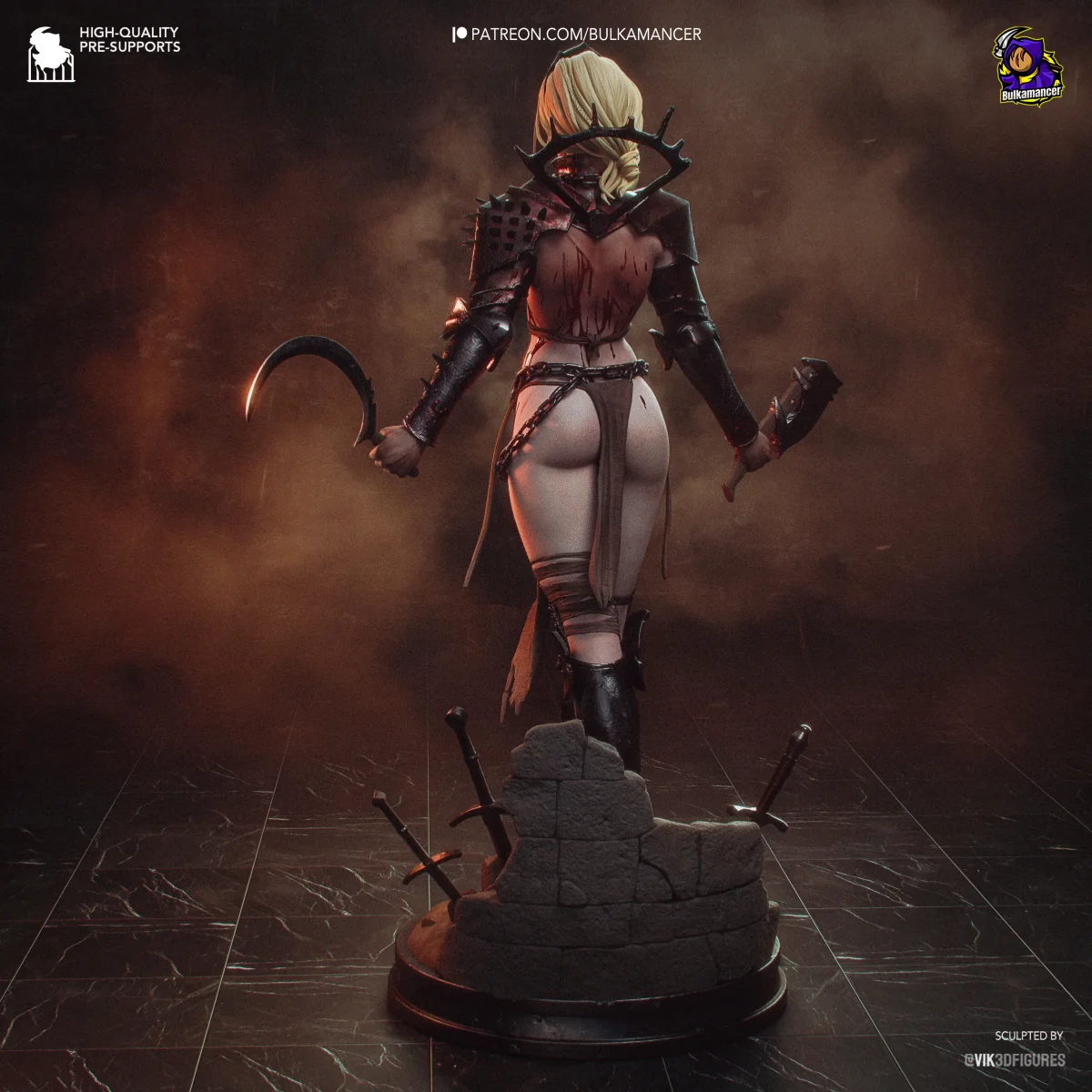 Clang | Fan Art | 3D Printed Resin Model Garage Kit | *Un-Painted* | Bulkamancer 3