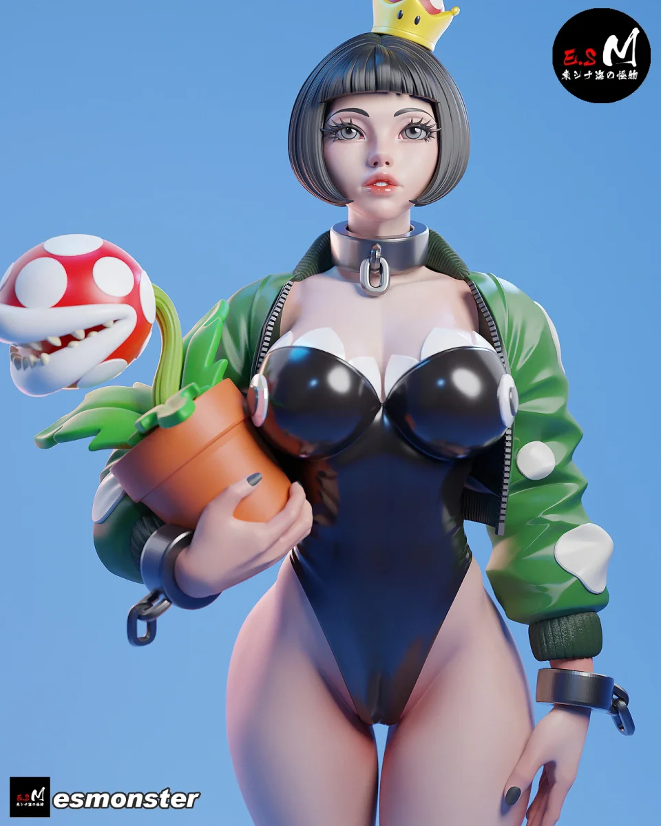 Chompette | Fan Art | 3D Printed Resin Model Garage Kit | *Un-Painted* | ES Monster