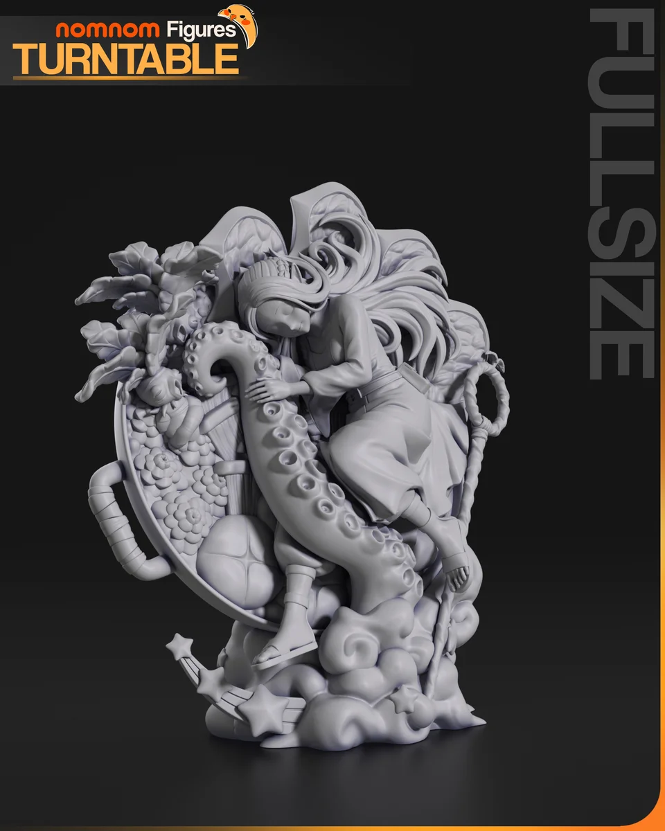 Marcille | Fan Art | 3D Printed Resin Model Garage Kit | *Un-Painted* | Nomnom 9