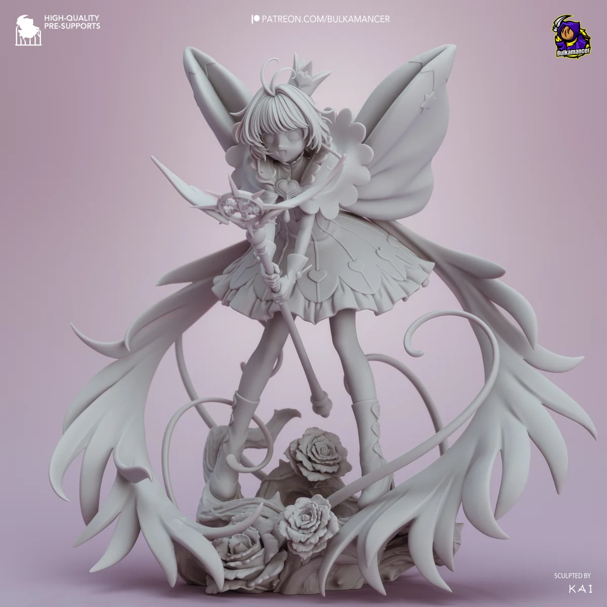 Cardcaptor Sakura | Fan Art | 3D Printed Resin Model Garage Kit | *Un-Painted* | Bulkamancer 7
