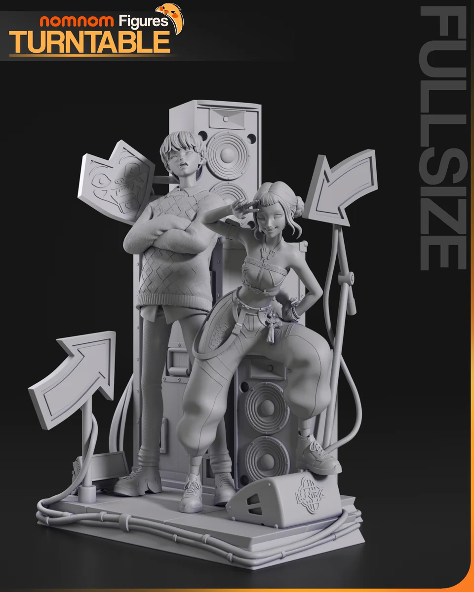 Zoey | Fan Art | 3D Printed Resin Model Garage Kit | *Un-Painted* | Nomnom 8