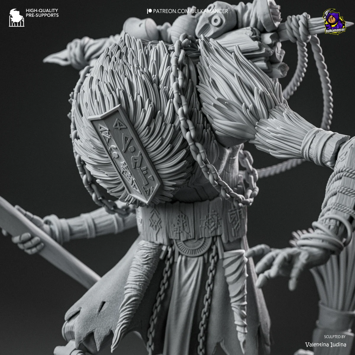 Monoco | Fan Art | 3D Printed Resin Model Garage Kit | *Un-Painted* | Bulkamancer 8