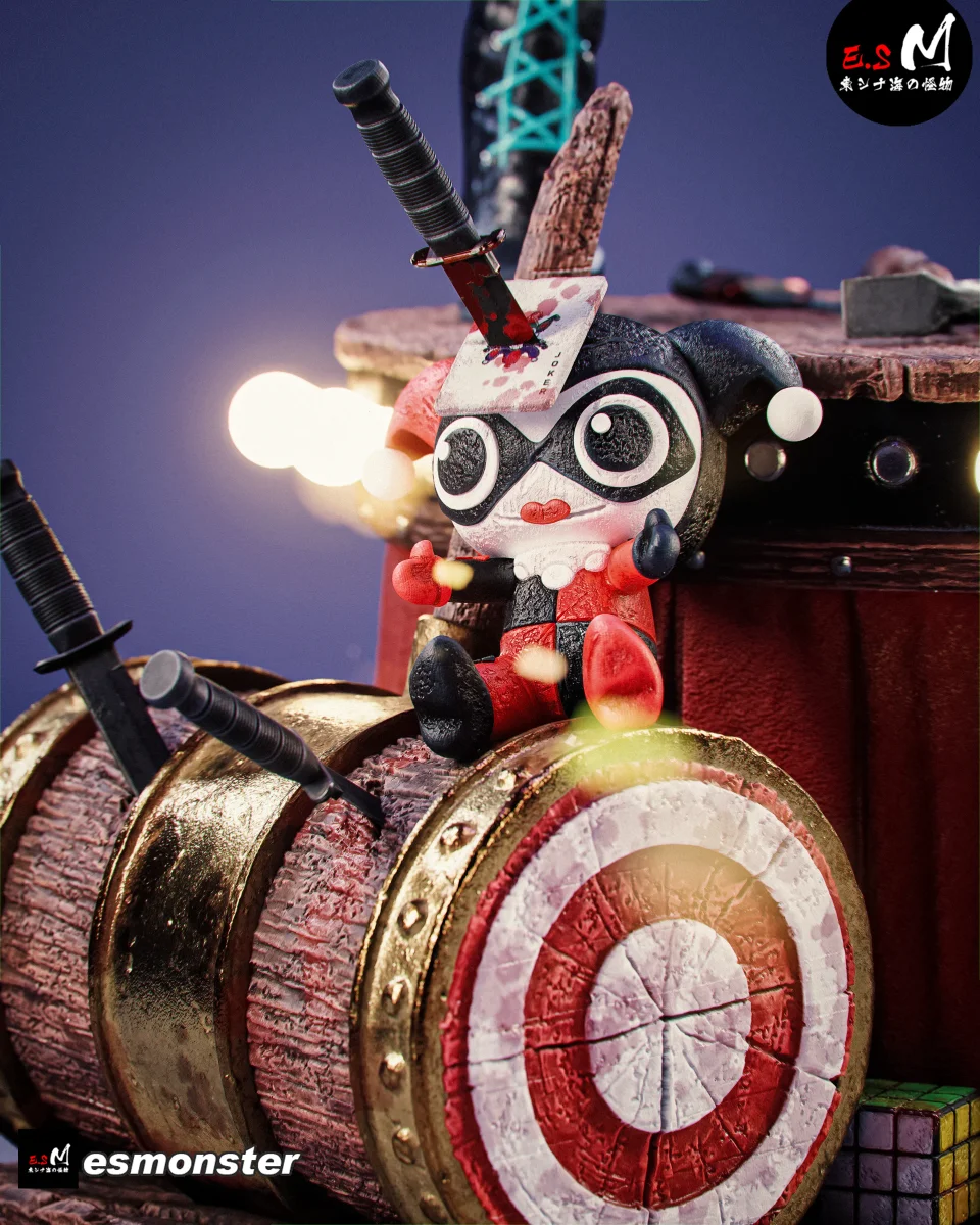 Punchline | Fan Art | 3D Printed Resin Model Garage Kit | *Un-Painted* | ES Monster 8