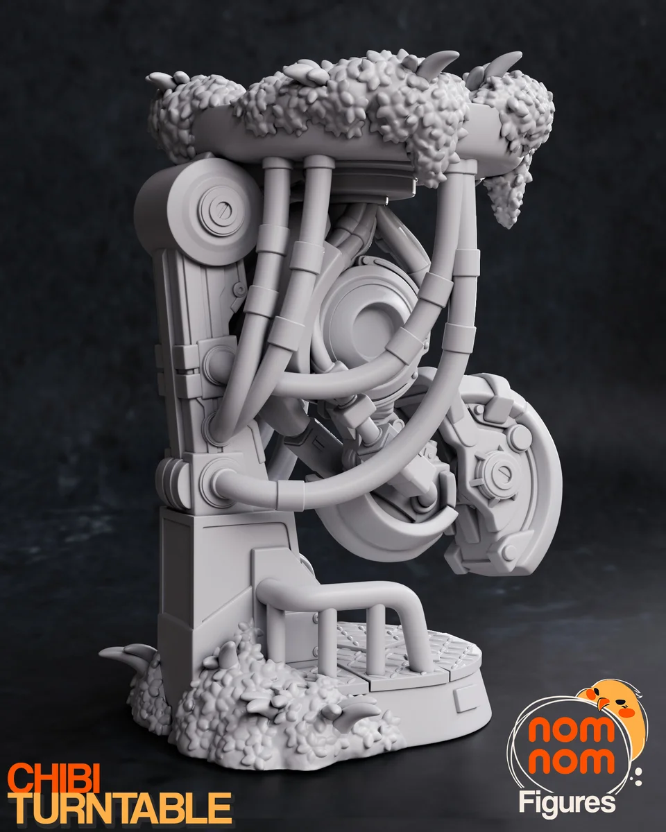 Chibi GlaDOS | Fan Art | 3D Printed Resin Model Garage Kit | *Un-Painted* | Nomnom 5