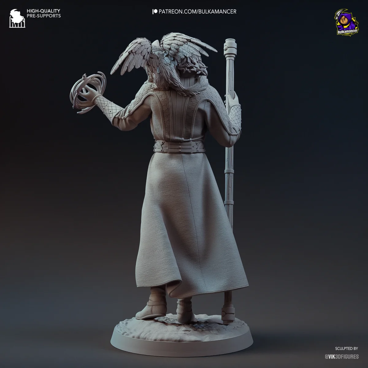 Gale | Fan Art | 3D Printed Resin Model Garage Kit | *Un-Painted* | Bulkamancer 7
