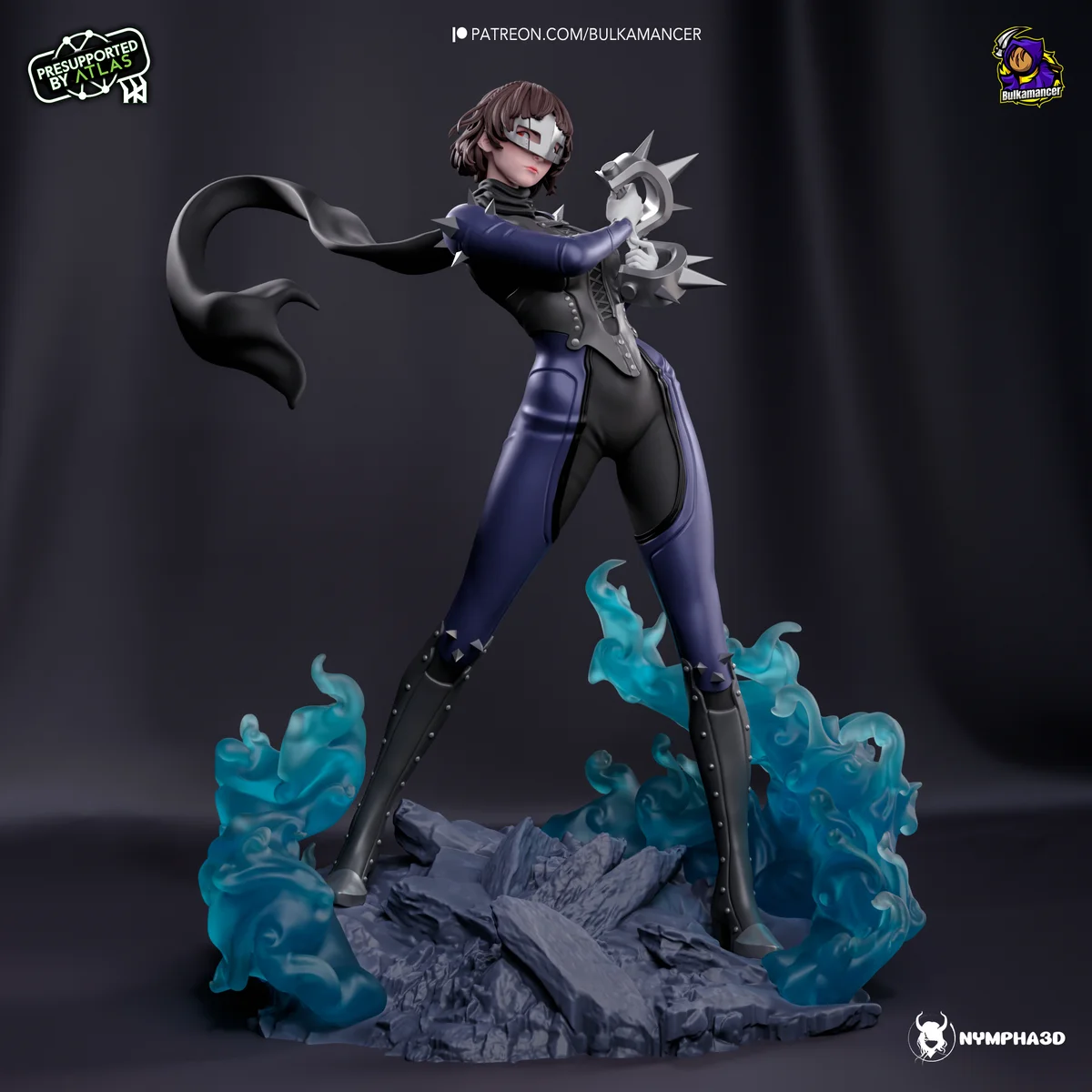 Makoto | Fan Art | 3D Printed Resin Model Garage Kit | *Un-Painted* | Bulkamancer 3