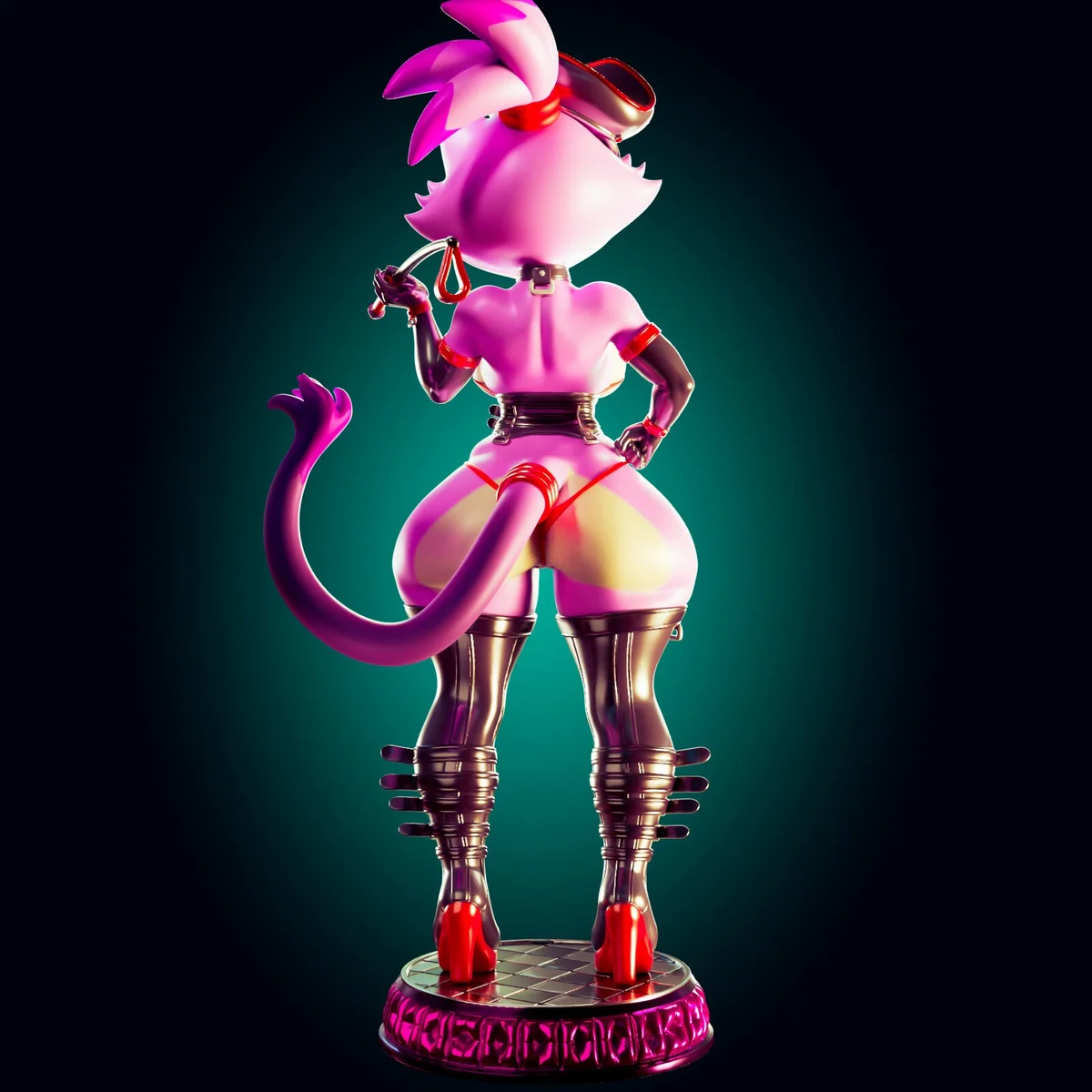 Blaze | Fan Art | 3D Printed Resin Model Garage Kit | *Un-Painted* | Officer Rhu 6