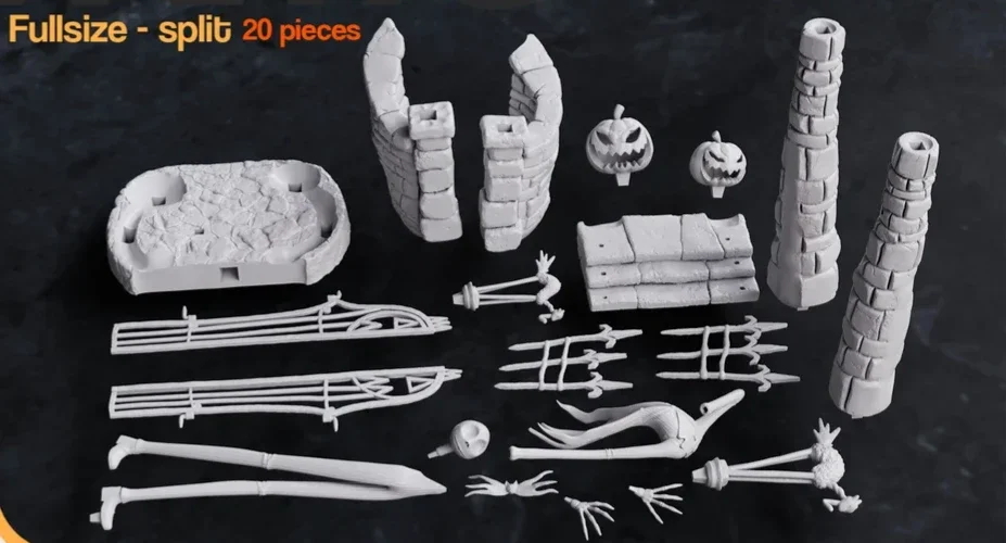 Jack Skellington | Fan Art | 3D Printed Resin Model Garage Kit | *Un-Painted* | Nomnom 3