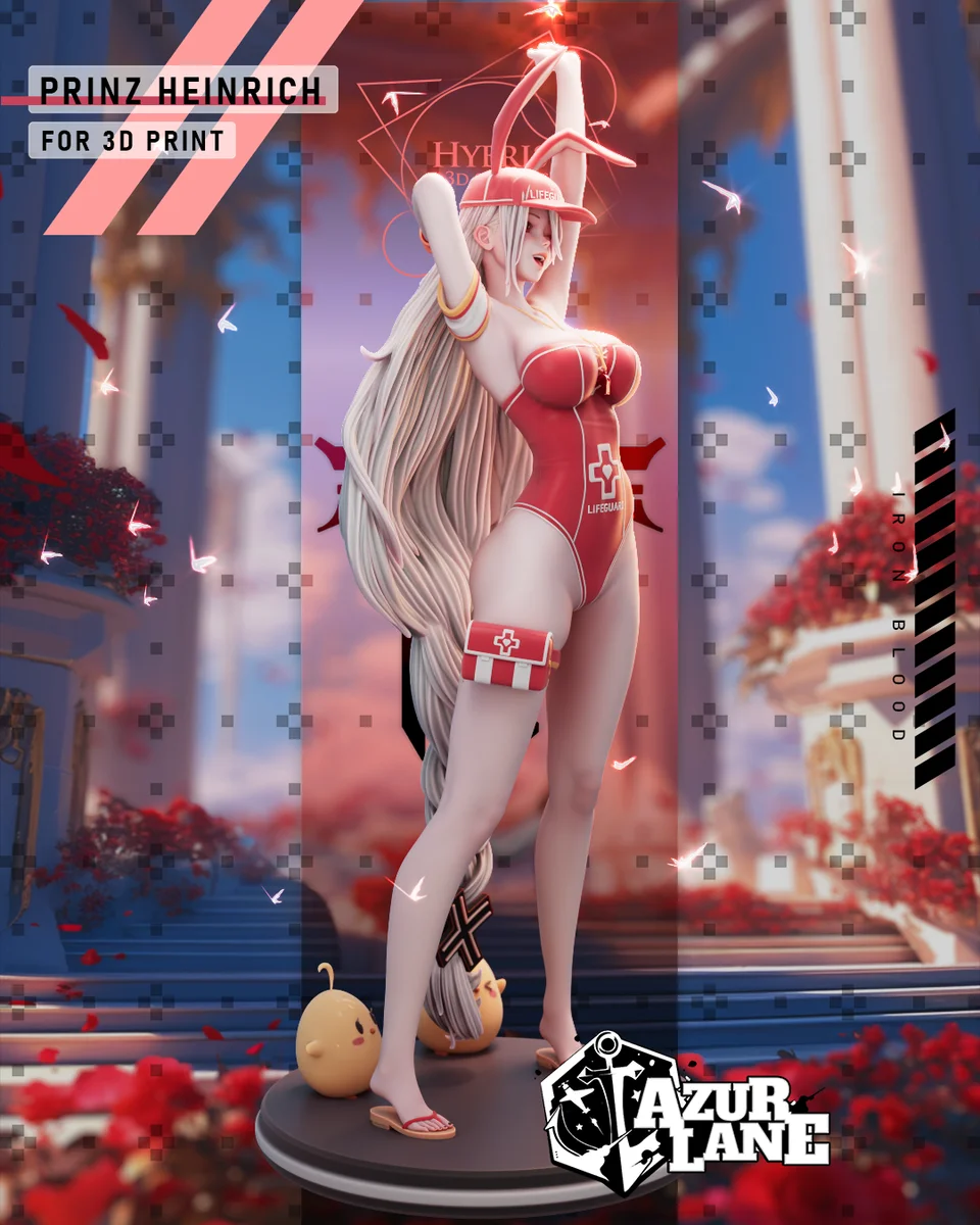 Prinz Heinrich | Fan Art | 3D Printed Resin Model Garage Kit | *Un-Painted* | Hybris Studios 6