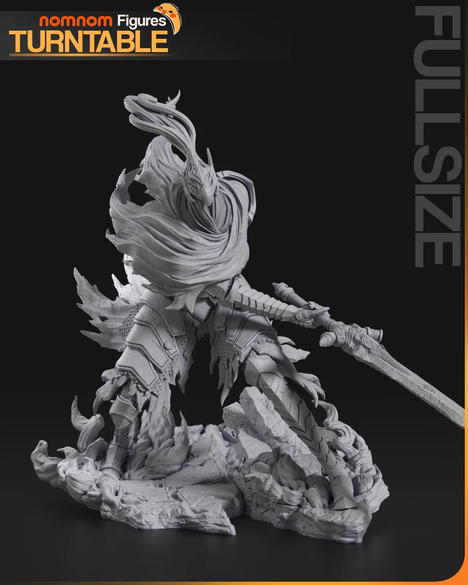 Artorias | Fan Art | 3D Printed Resin Model Garage Kit | *Un-Painted* | Nomnom 4