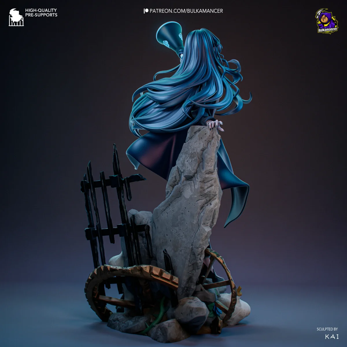 Chando | Fan Art | 3D Printed Resin Model Garage Kit | *Un-Painted* | Bulkamancer 4