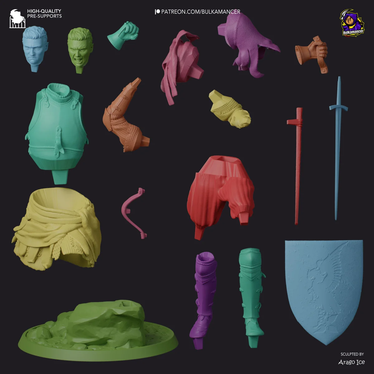 Henry of Skalitz | Fan Art | 3D Printed Resin Model Garage Kit | *Un-Painted* | Bulkamancer 6