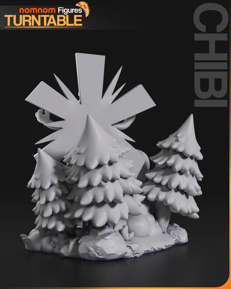 Chibi Bill Cypher | Fan Art | 3D Printed Resin Model Garage Kit | *Un-Painted* | Nomnom 7