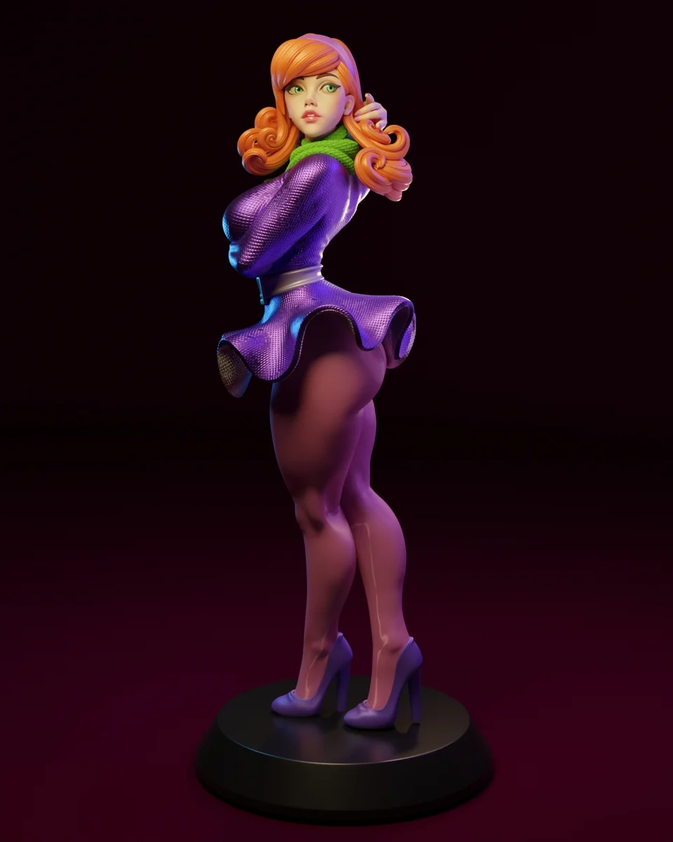 Daphne | Fan Art | 3D Printed Resin Model Garage Kit | *Un-Painted* | ES Monster 3
