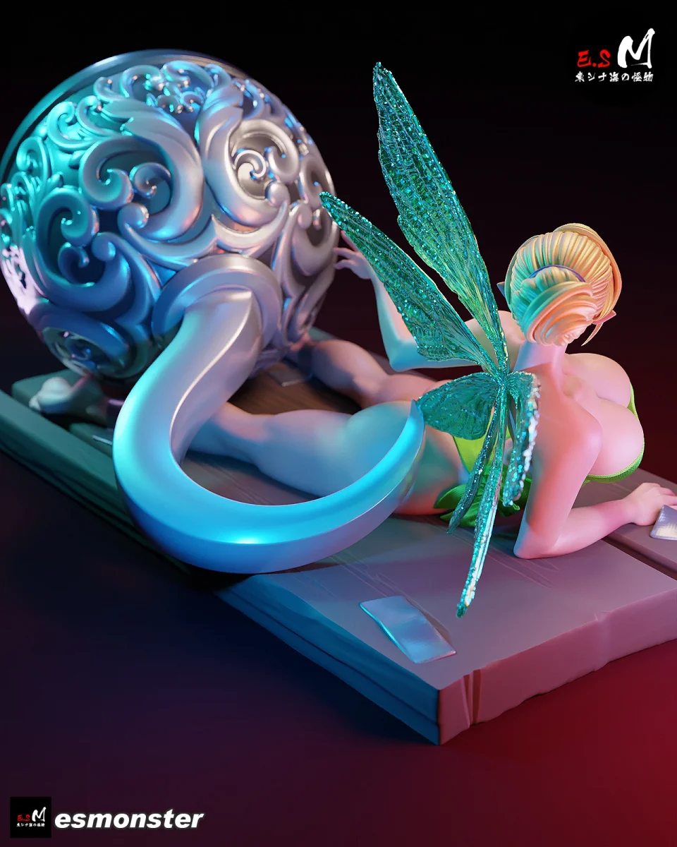 Miss Bell | Fan Art | 3D Printed Resin Model Garage Kit | *Un-Painted* | ES Monster 3