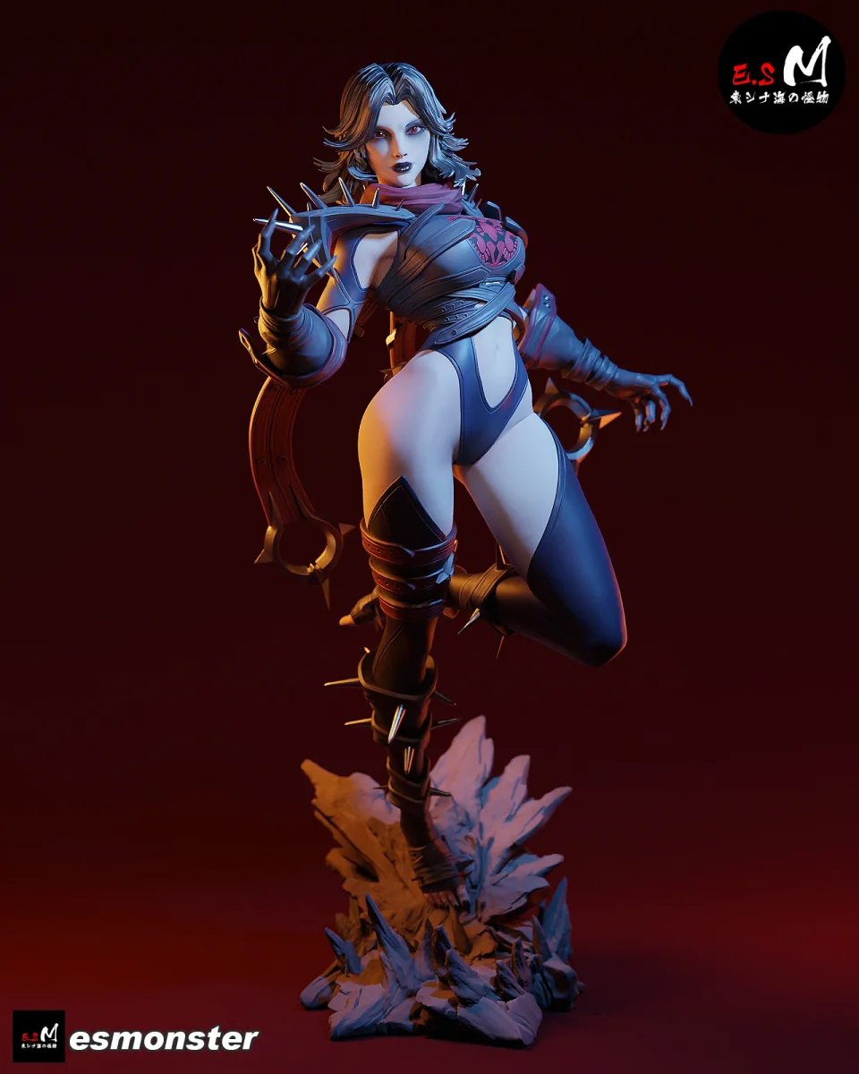 Invisible Woman (Malicious) | Fan Art | 3D Printed Resin Model Garage Kit | *Un-Painted* | ES Monster 4