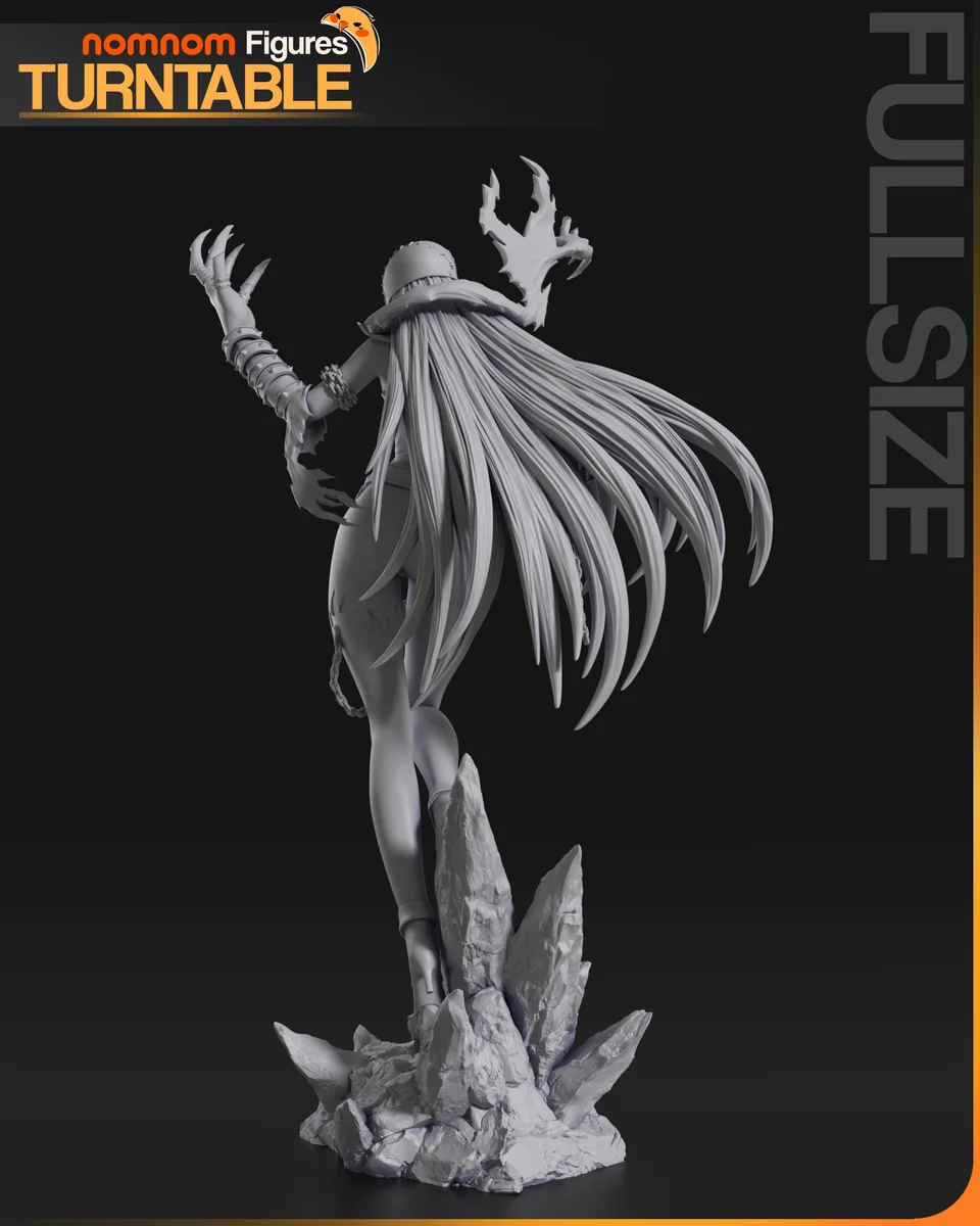 Lady Devimon | Fan Art | 3D Printed Resin Model Garage Kit | *Un-Painted* | Nomnom 14