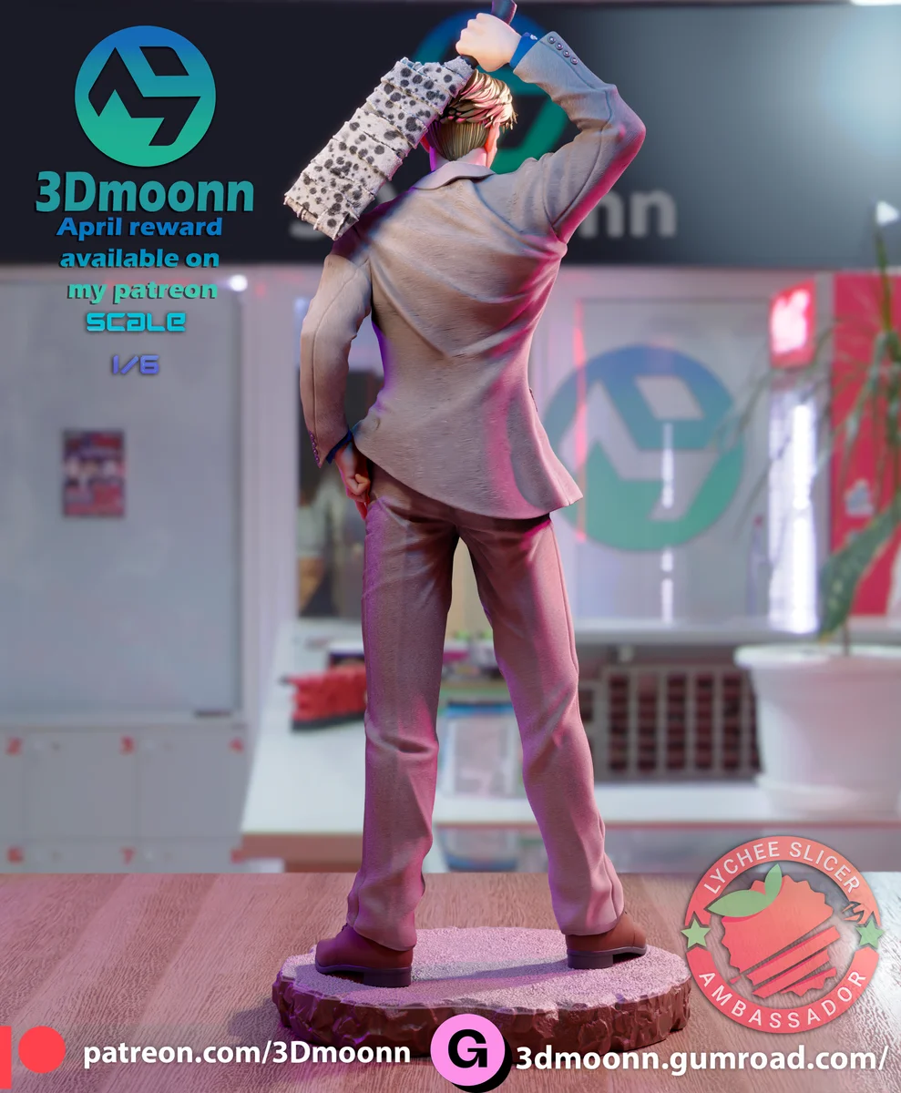 Nanami | Fan Art | 3D Printed Resin Model Garage Kit | *Un-Painted* | 3DMoonn 3
