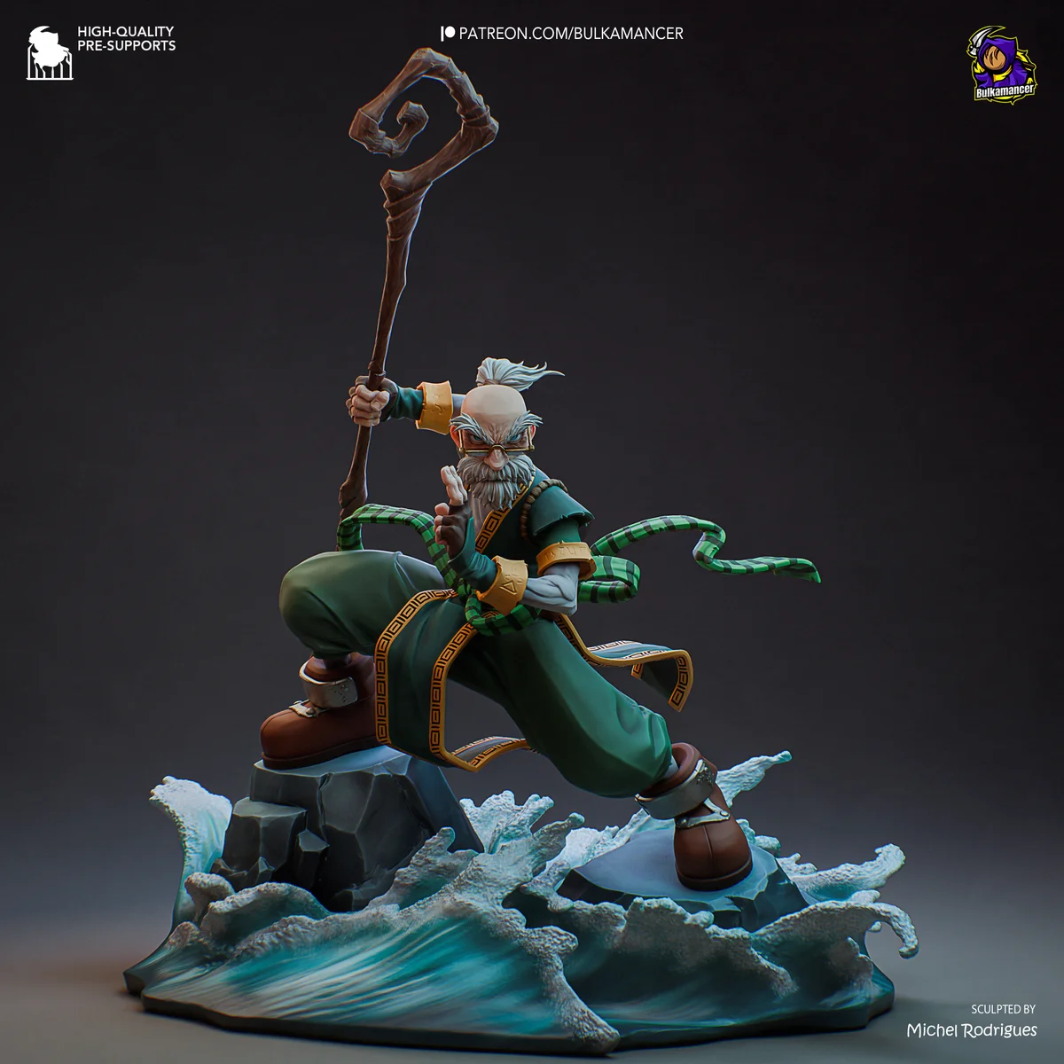 Knolan | Fan Art | 3D Printed Resin Model Garage Kit | *Un-Painted* | Bulkamancer 3