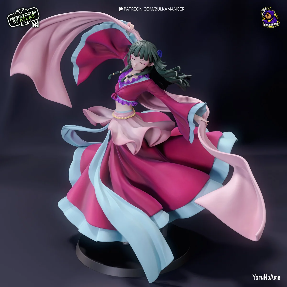 Poison Maiden | Fan Art | 3D Printed Resin Model Garage Kit | *Un-Painted* | Bulkamancer 3