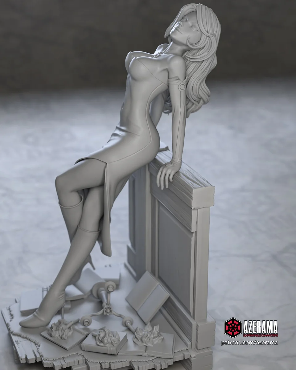 Lust | Fan Art | 3D Printed Resin Model Garage Kit | *Un-Painted* | Azerama 7