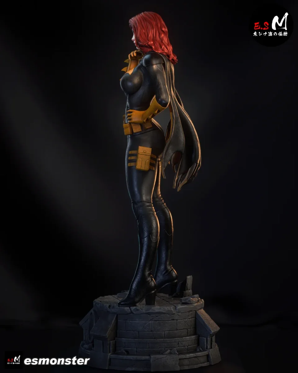 Batgirl | Fan Art | 3D Printed Resin Model Garage Kit | *Un-Painted* | ES Monster 4