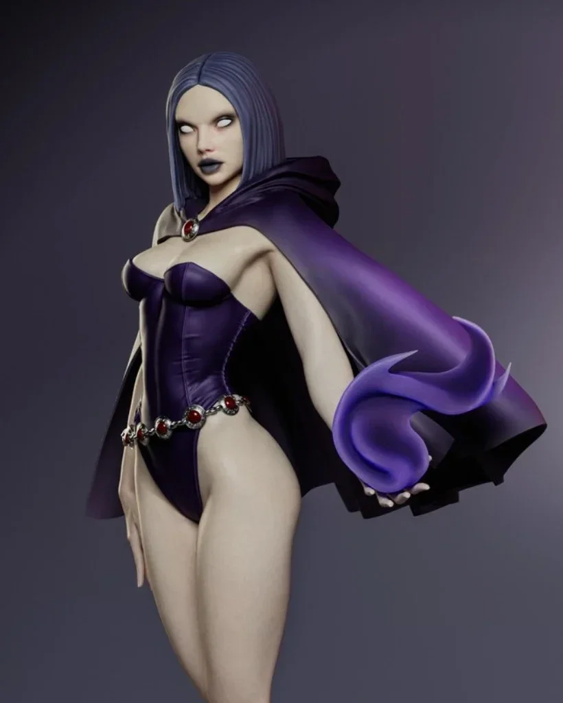 Raven (Dark Hero) | Fan Art | 3D Printed Resin Model Garage Kit | *Un-Painted* | ES Monster