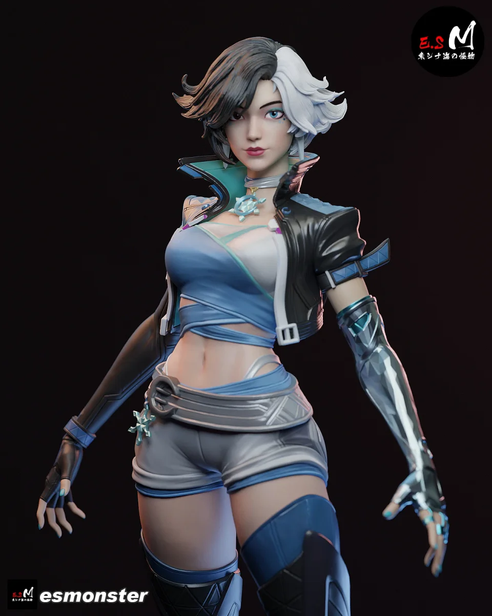 Luna Snow | Fan Art | 3D Printed Resin Model Garage Kit | *Un-Painted* | ES Monster