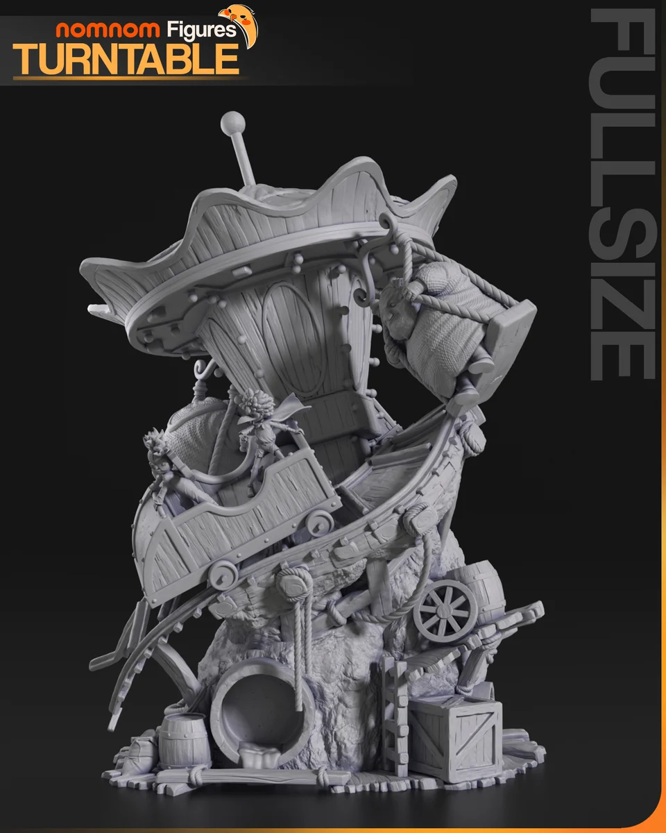 Alone and Low | Fan Art | 3D Printed Resin Model Garage Kit | *Un-Painted* | Nomnom 10