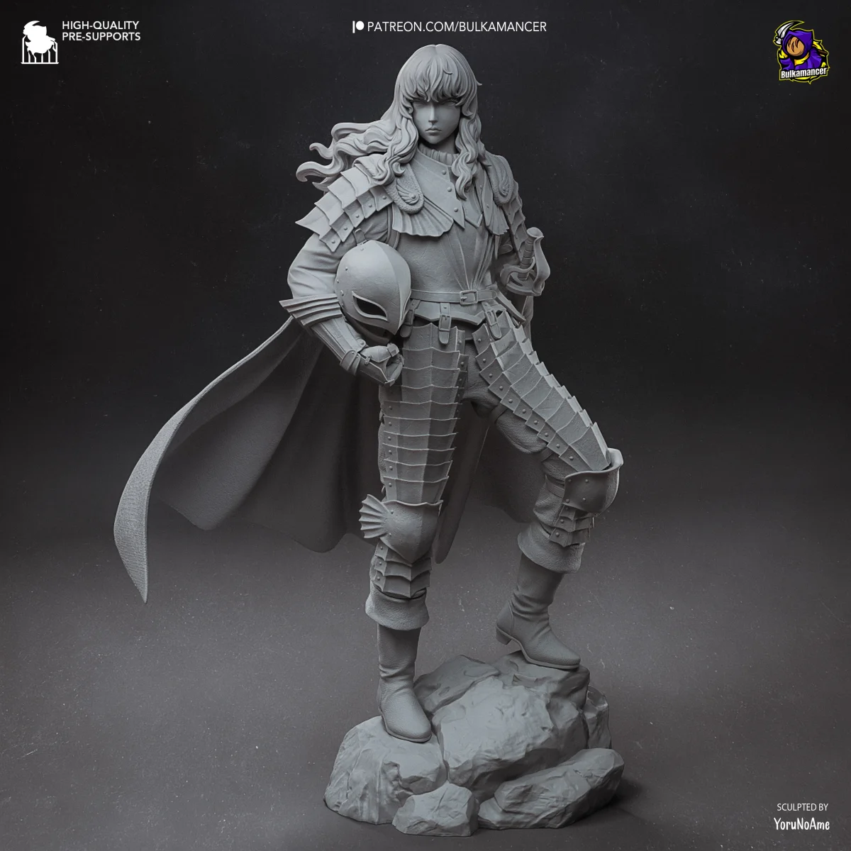 Griffith | Fan Art | 3D Printed Resin Model Garage Kit | *Un-Painted* | Bulkamancer 7